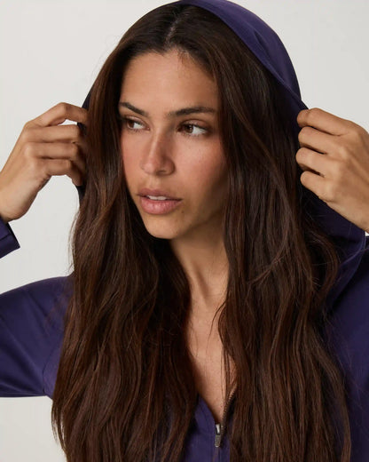 Halo Mini Full Zip Hoodie - Long