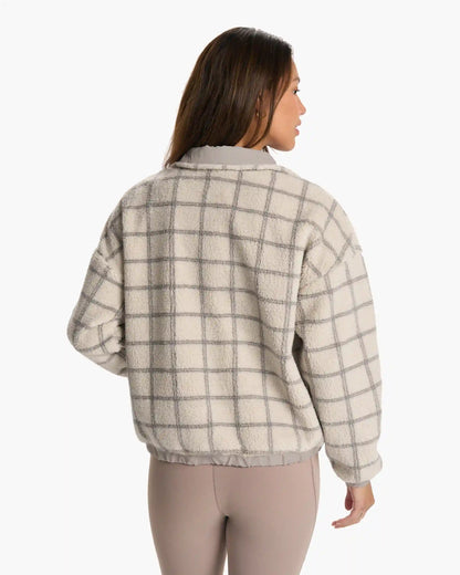 Plaid Cozy Sherpa Jacket