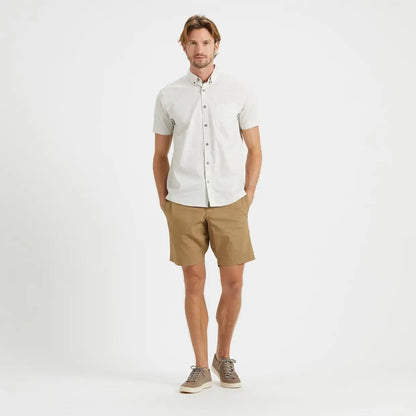 Crest Short-Sleeve Button-Down