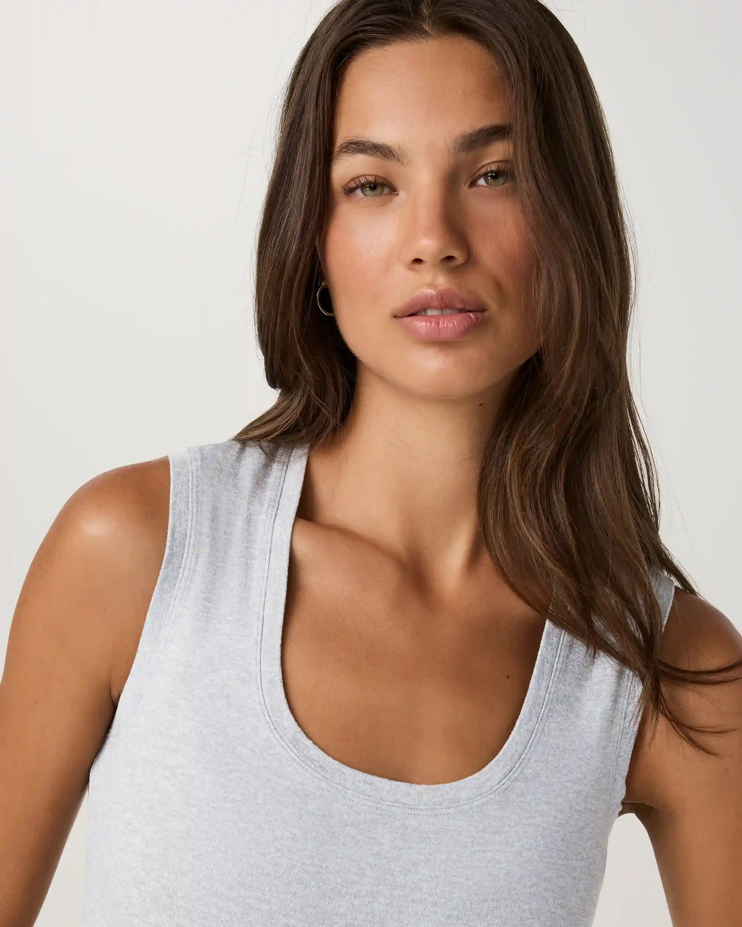 Halo Essential Scoop Tank Long