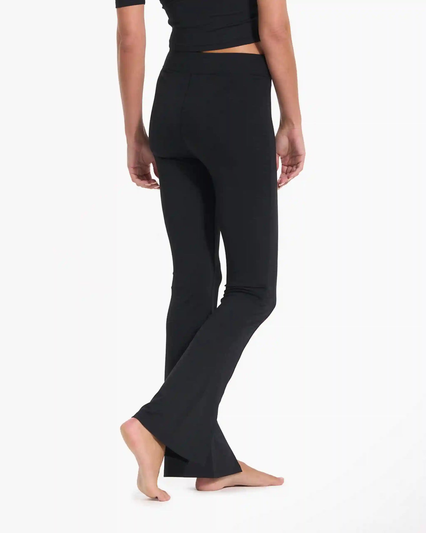 Lux Rib Split Bootcut