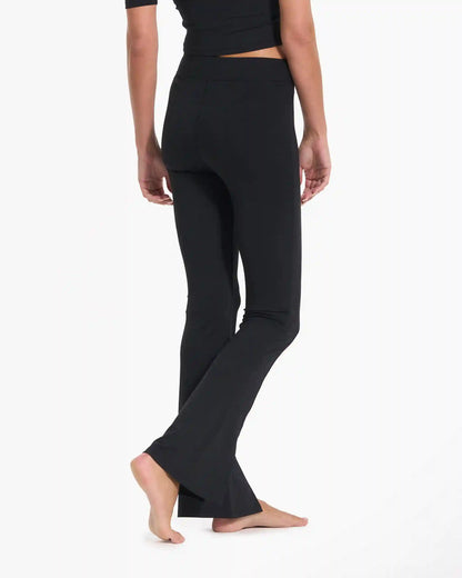 Lux Rib Split Bootcut