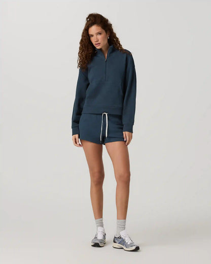 Pique Fleece Half Zip