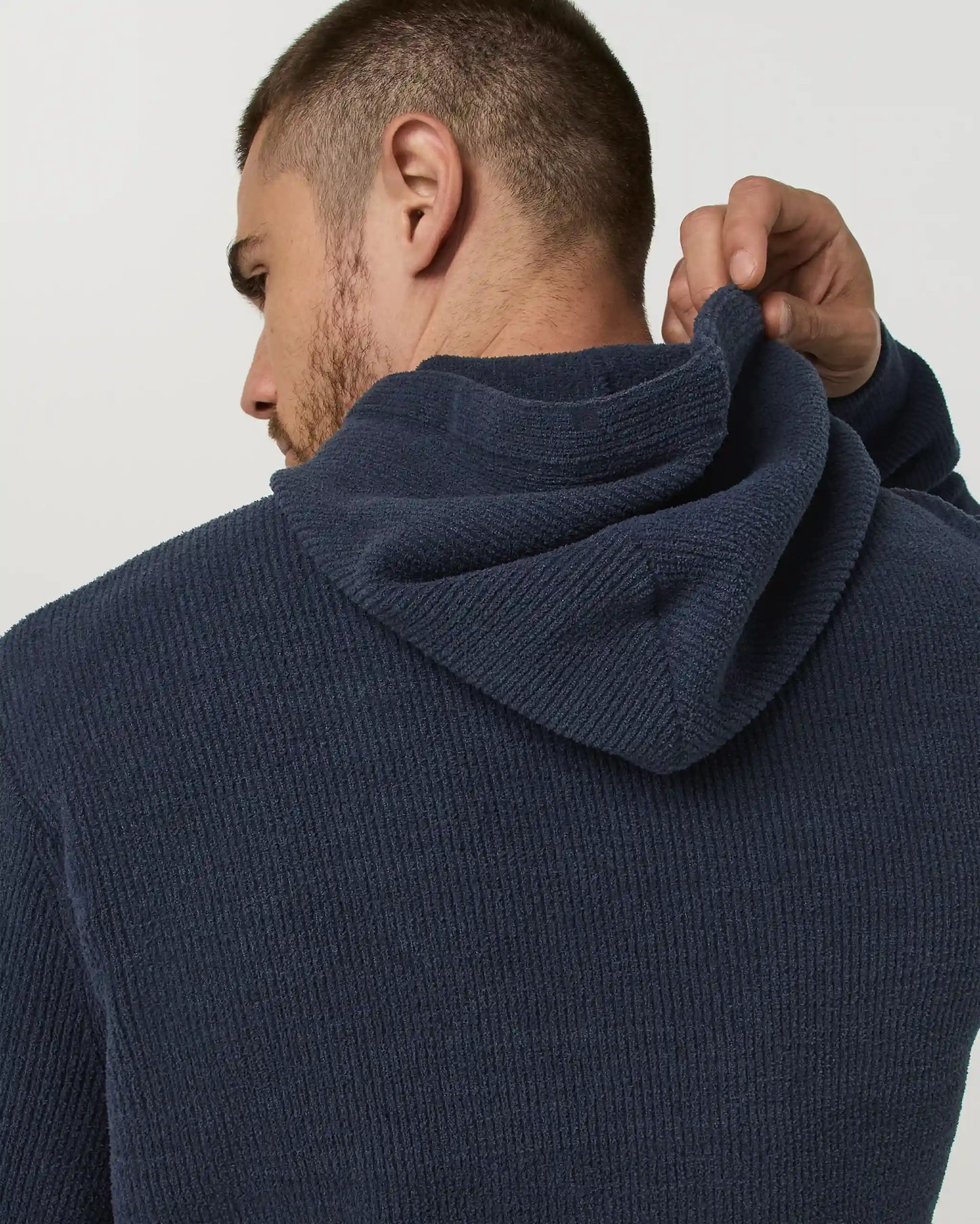 Midweight Rib Sweater Hoodie