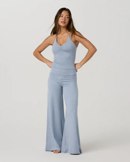 Halo Halter Ruched Top