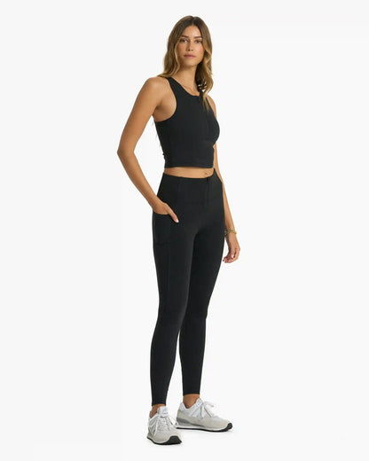 Granite Heathered Legging