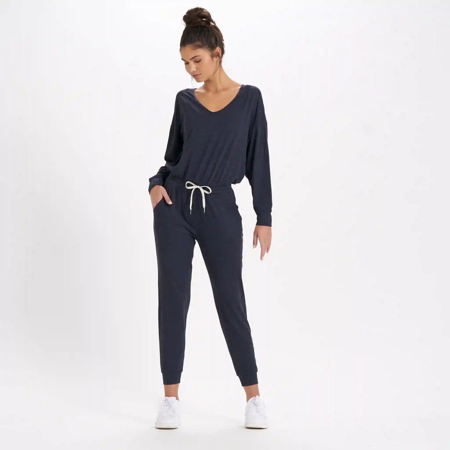 Long-Sleeve Lux Jumpsuit