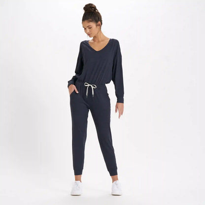 Long-Sleeve Lux Jumpsuit