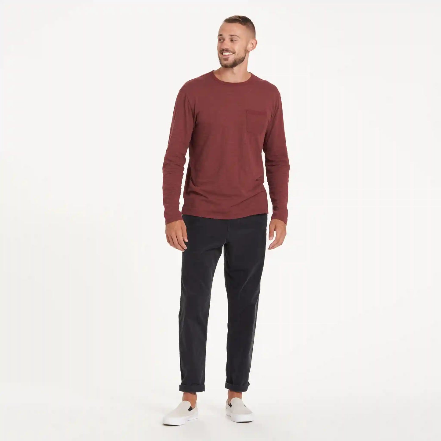 Long-Sleeve Rise Tee
