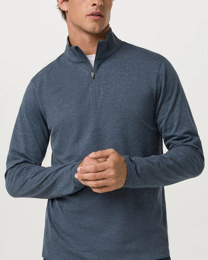 Ponto Half Zip Mock Neck