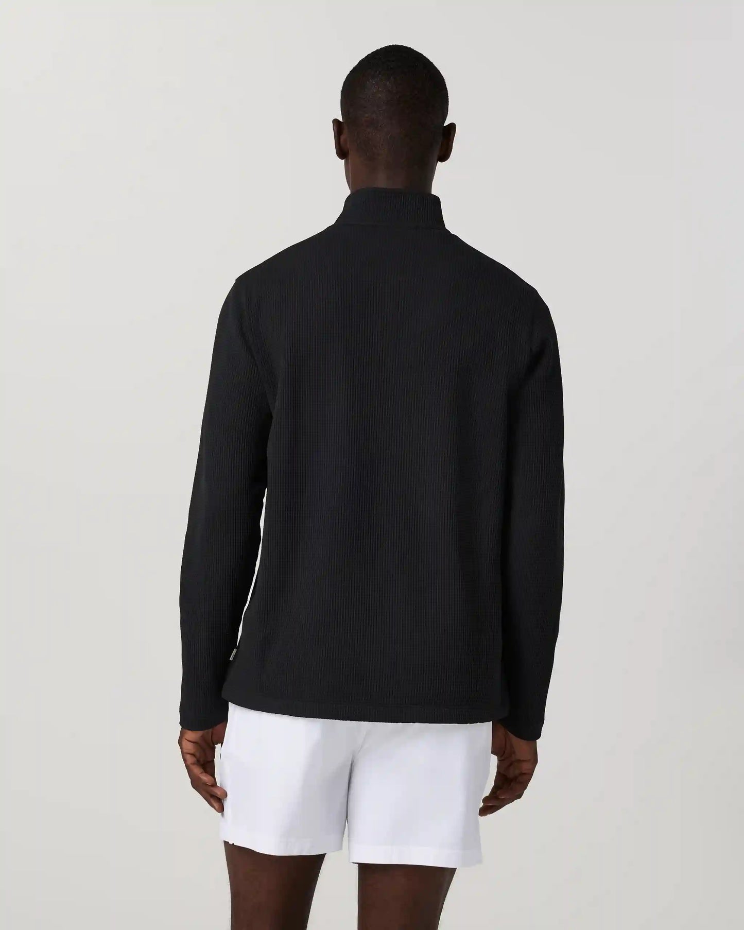 Lightweight Tech Waffle Quarter Zip