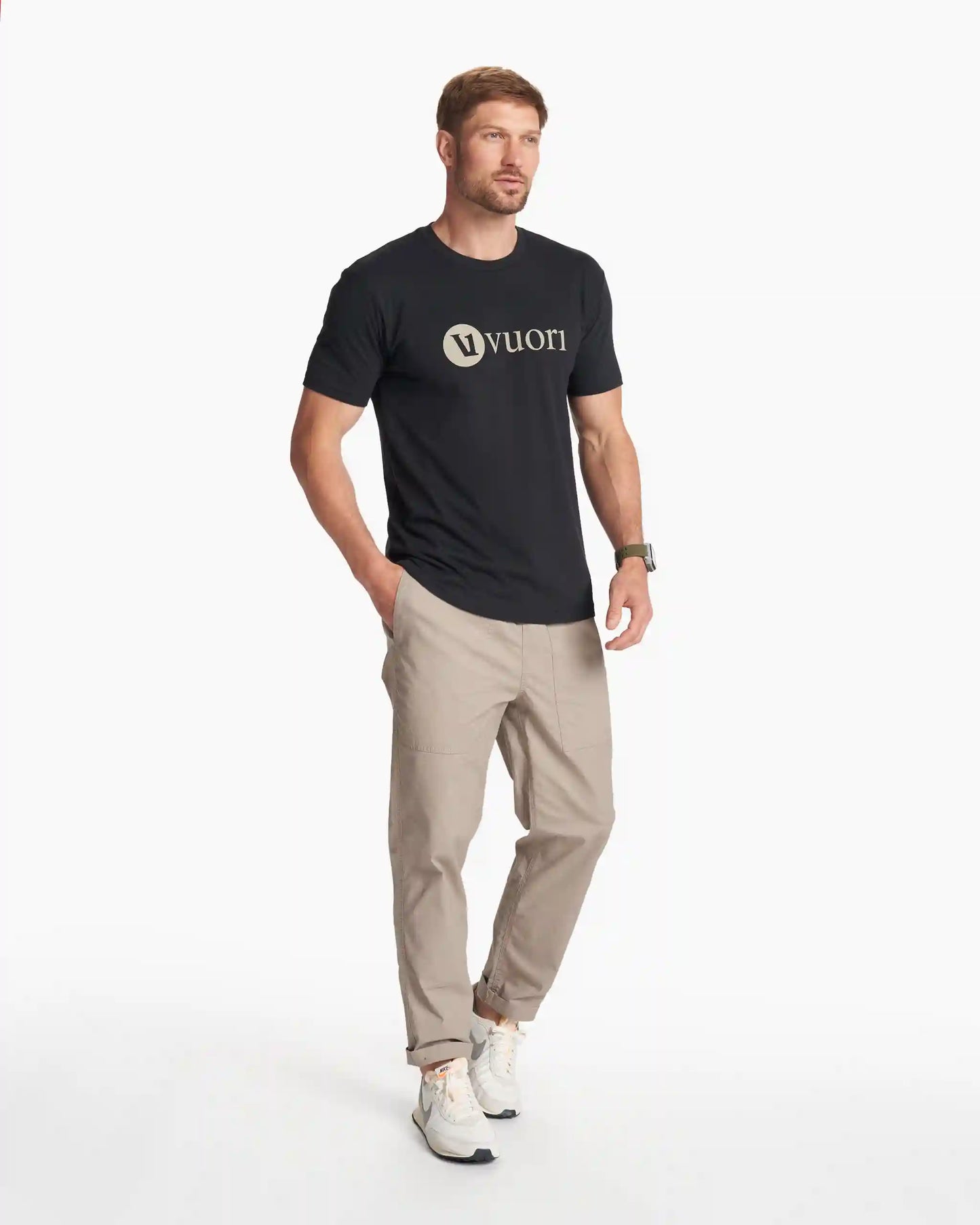 V1 Vuori Wordmark Logo Tee