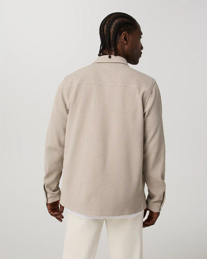 Tech Waffle Shirt Jacket