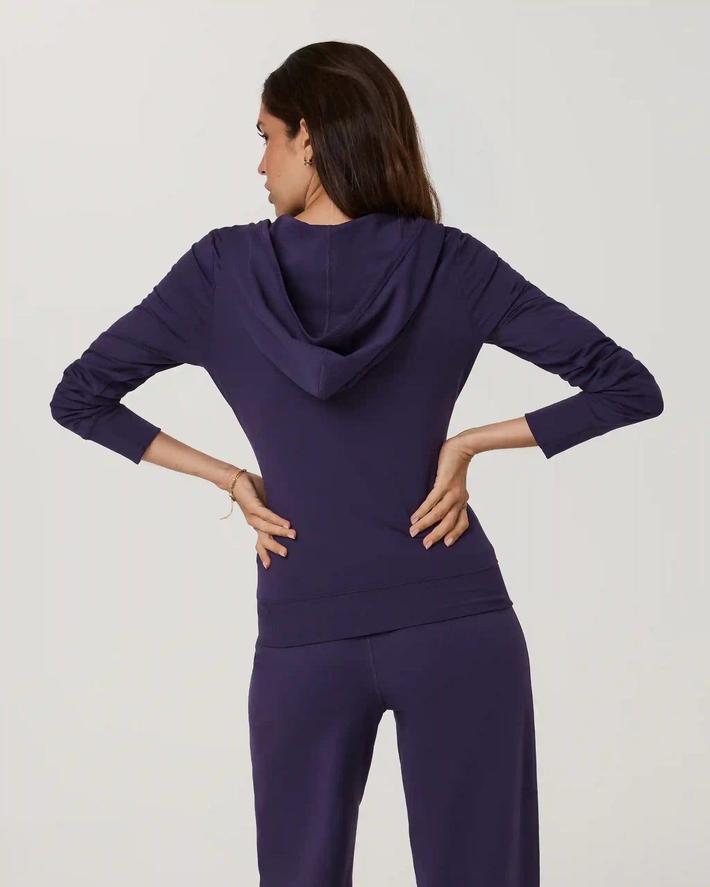 Halo Mini Full Zip Hoodie - Long