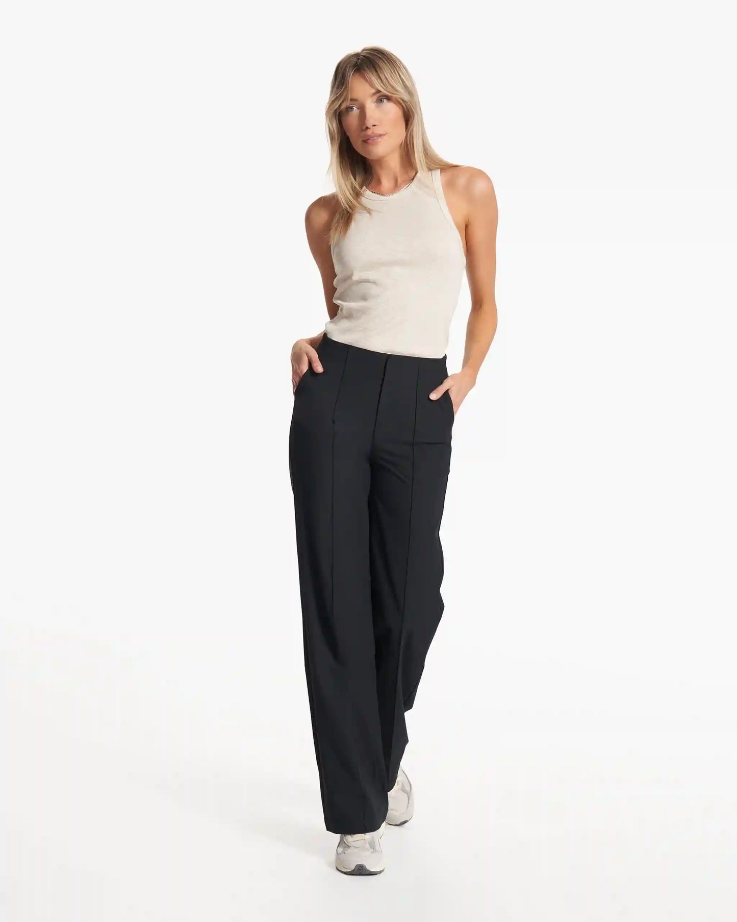 Womens Vuori Meta™ Wideleg Pant - Long