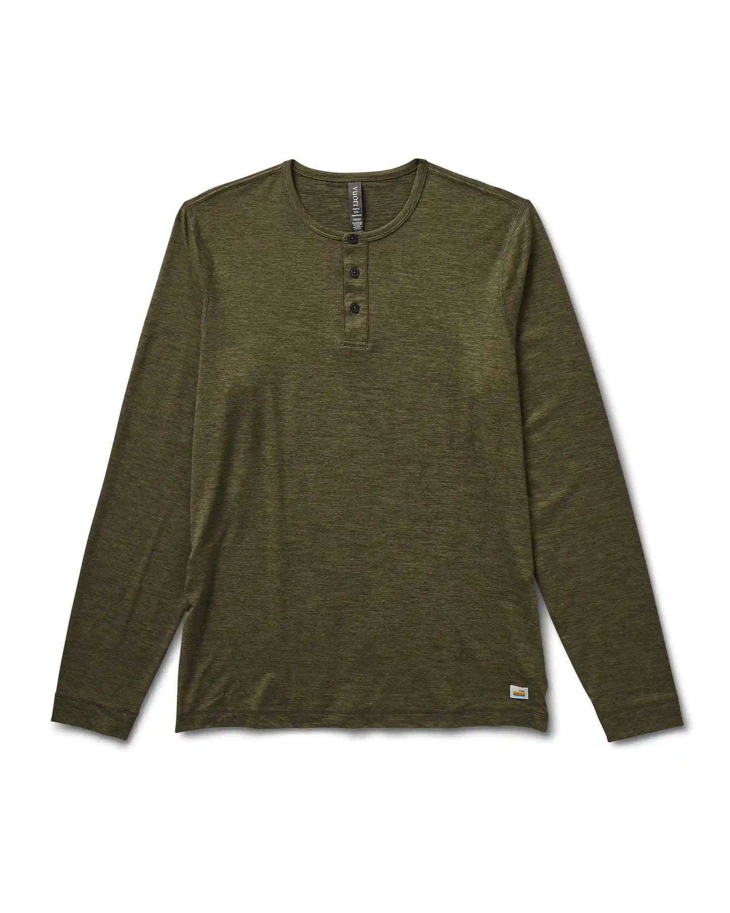 Long-Sleeve Ease Performance Henley