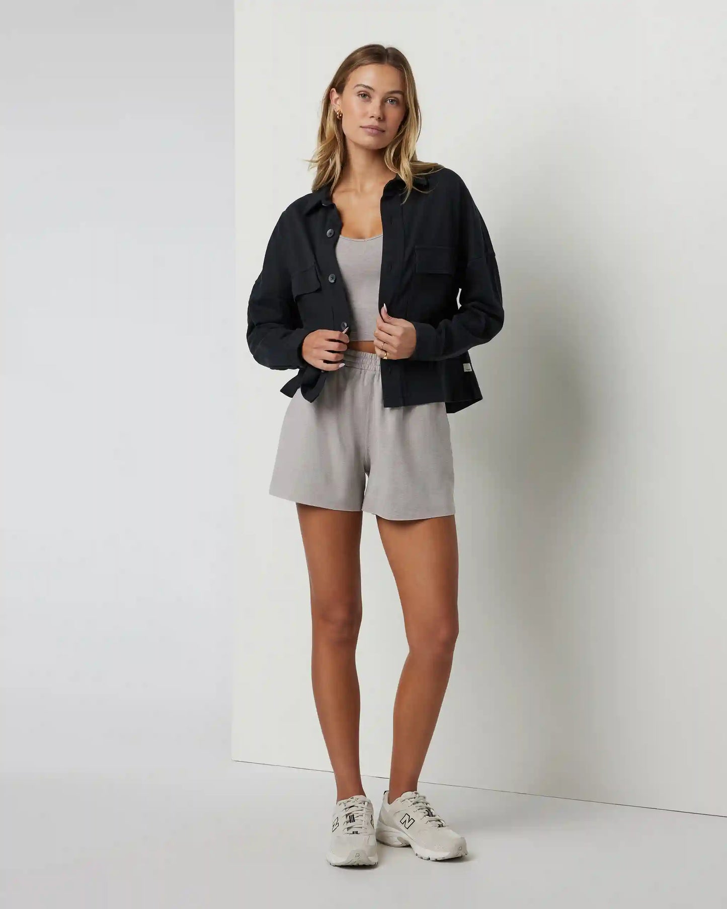 Mackenzie Cropped Shirt Jacket