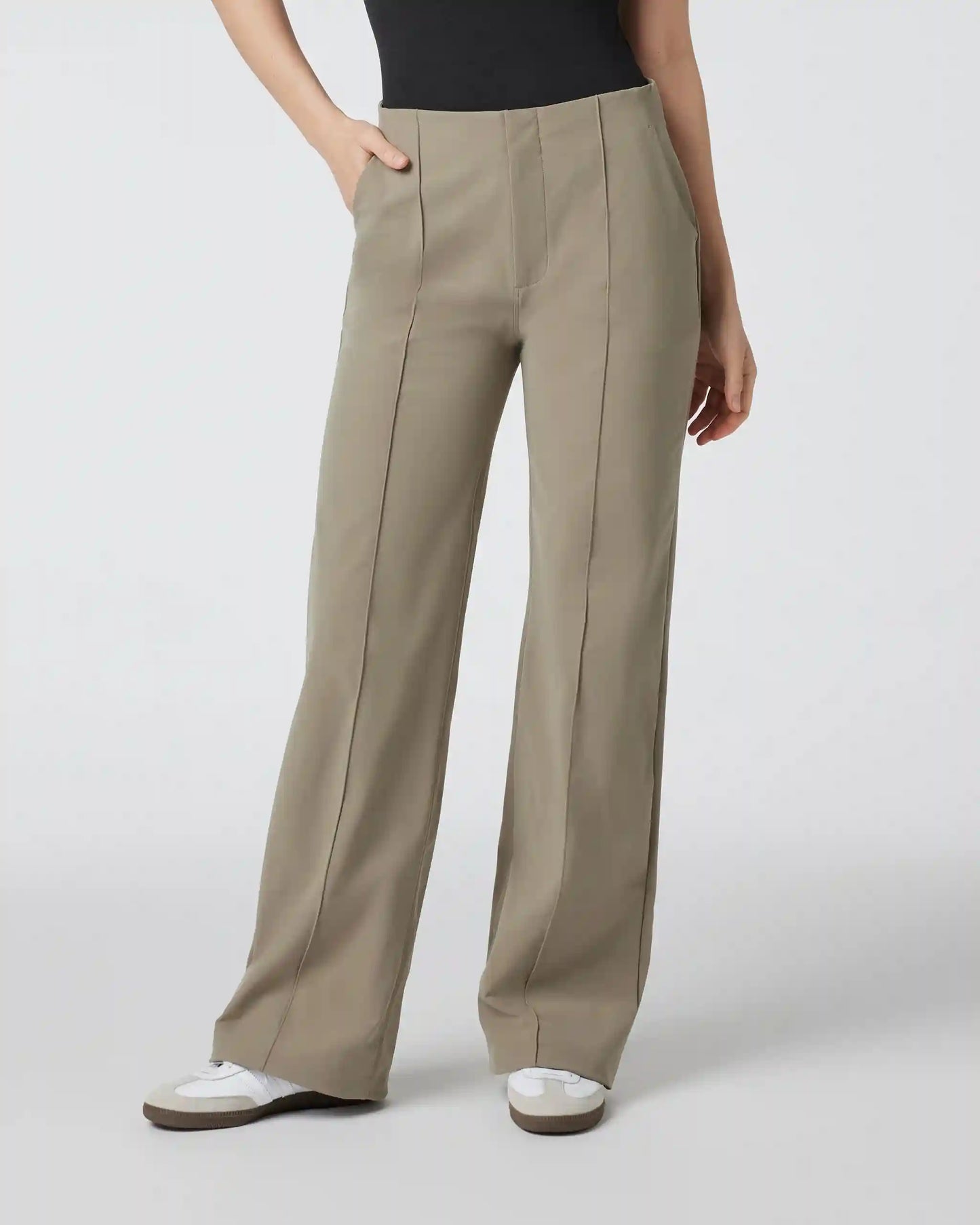 Womens Vuori Meta™ Wideleg Pant - Long
