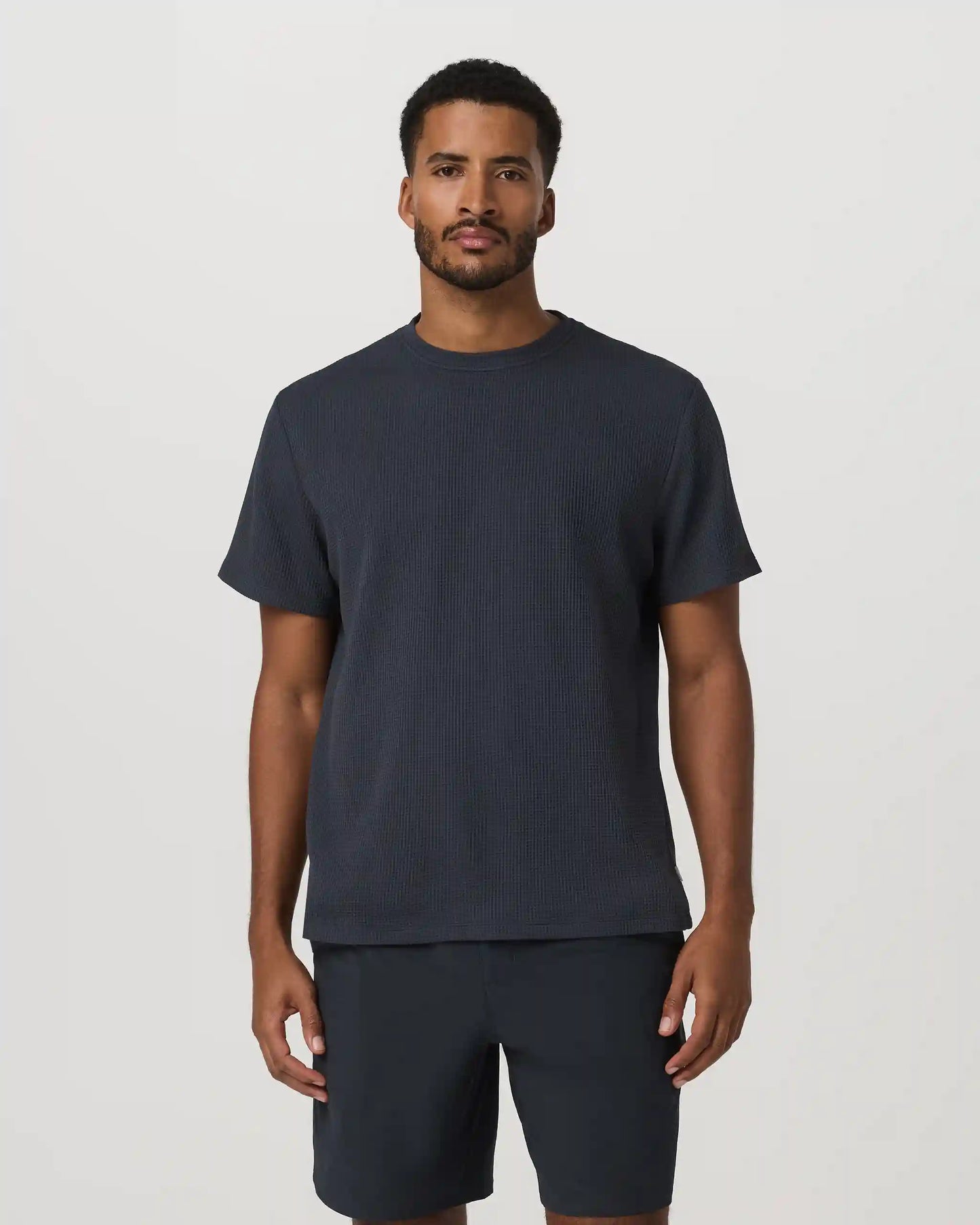 Short Sleeve Lightweight Tech Waffle Tee - Relaxed Fit