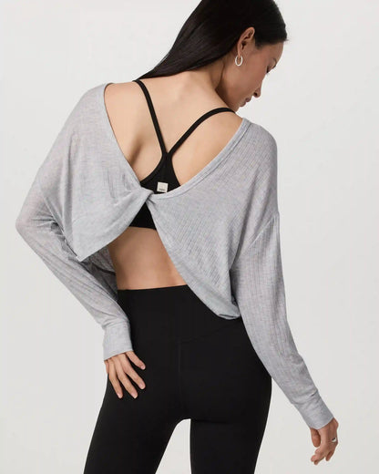 Long Sleeve Twist Top