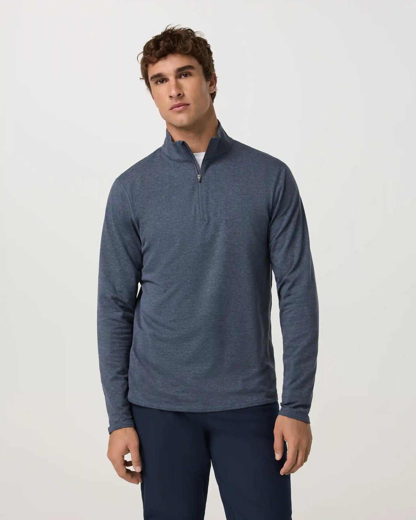 Ponto Half Zip Mock Neck