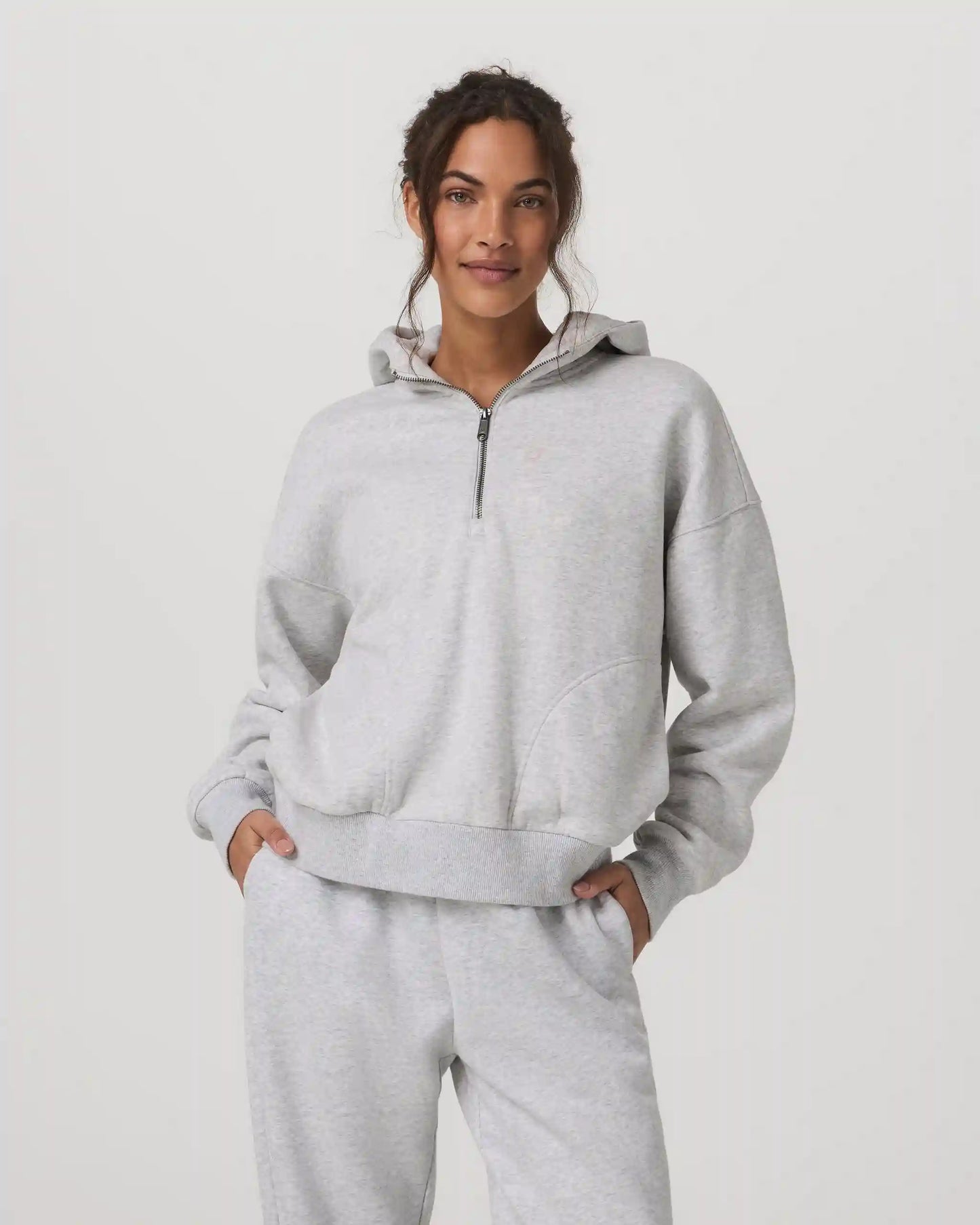 Restore Relaxed Half Zip Hoodie