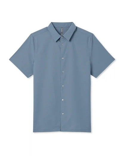 Short Sleeve Manhattan Button Down