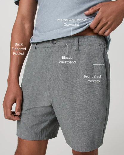 Aim Elastic Waist Short 7"