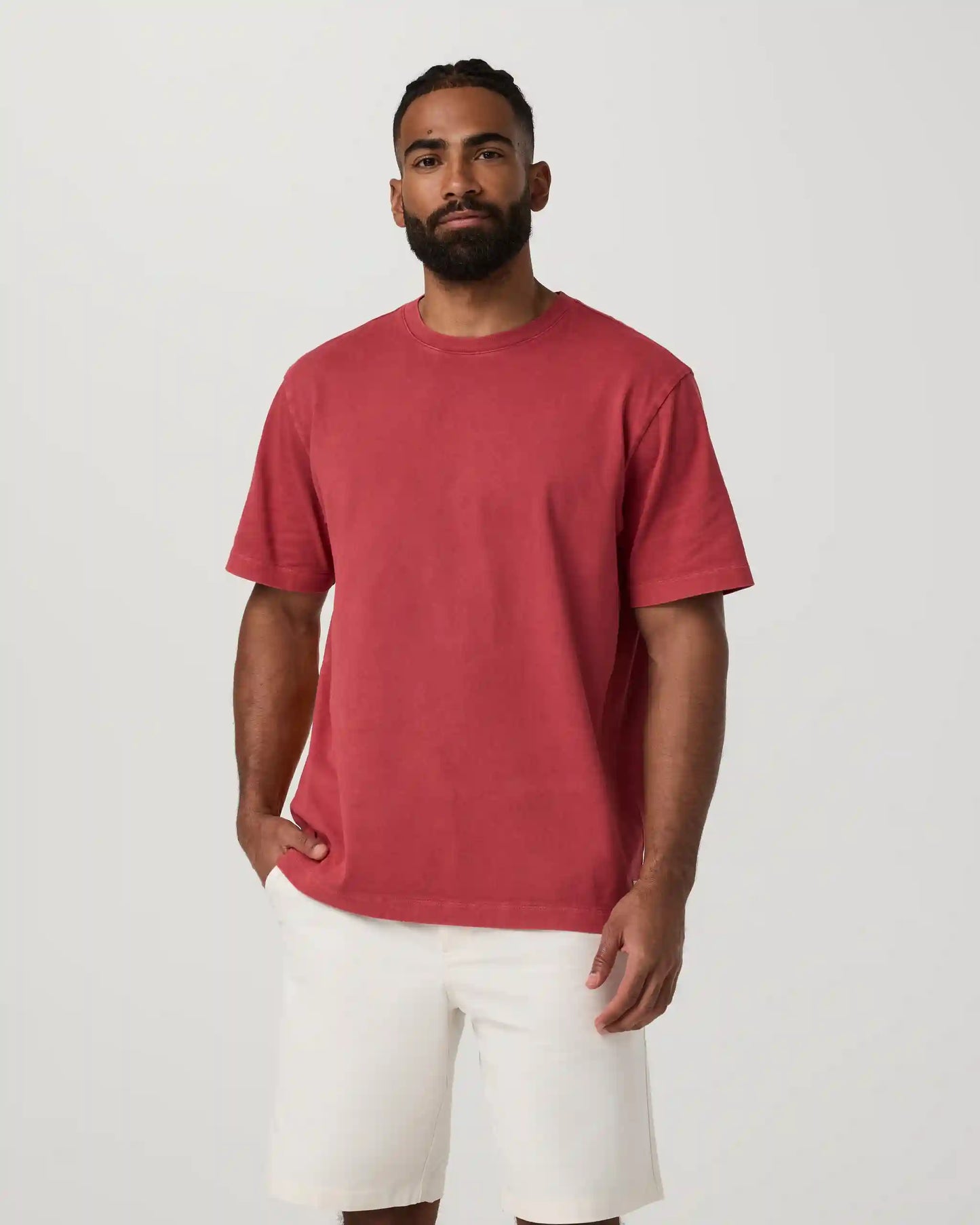 Short Sleeve Vuori Heavyweight Cotton Tee - Relaxed Fit