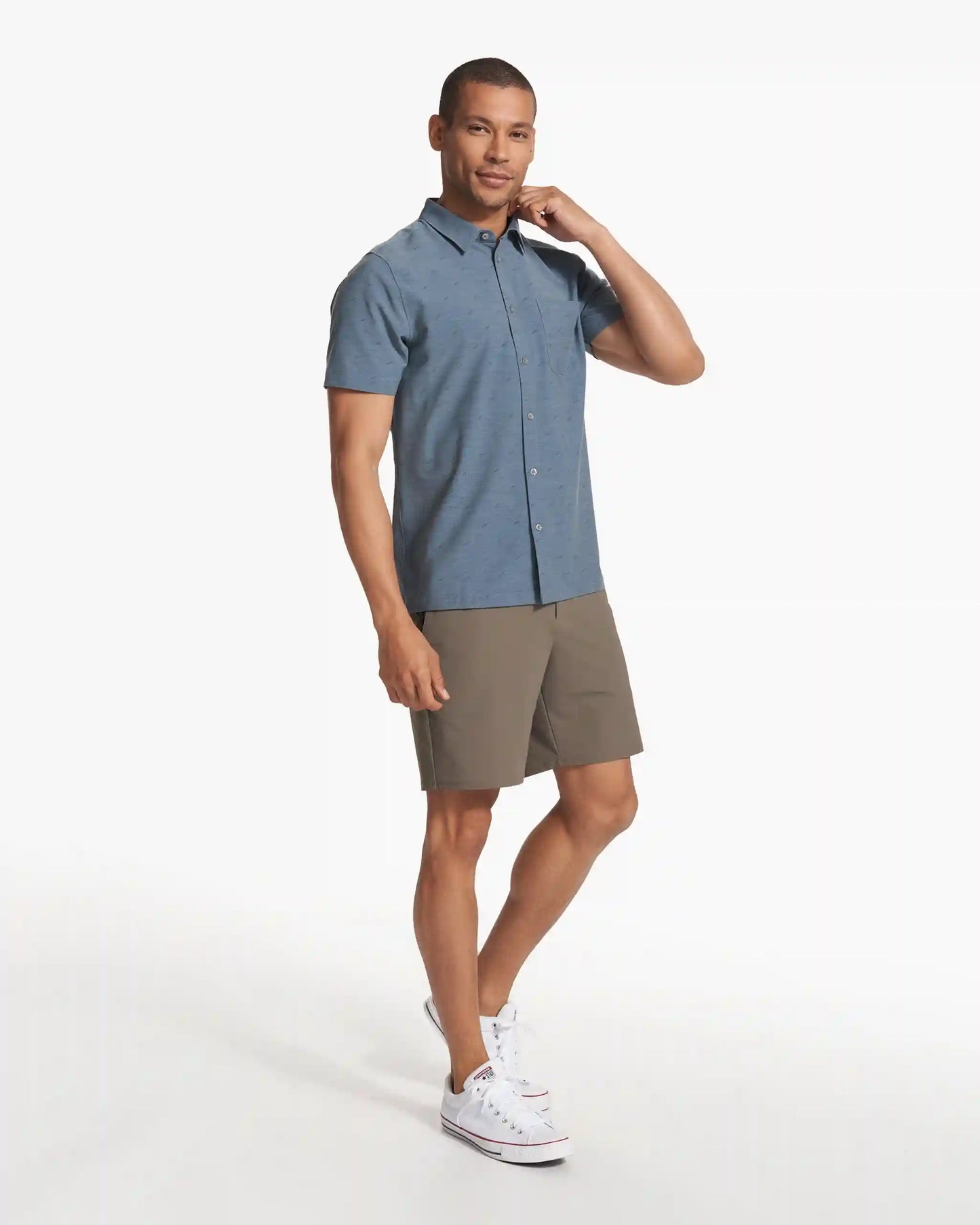 Short Sleeve Bridge Button Down