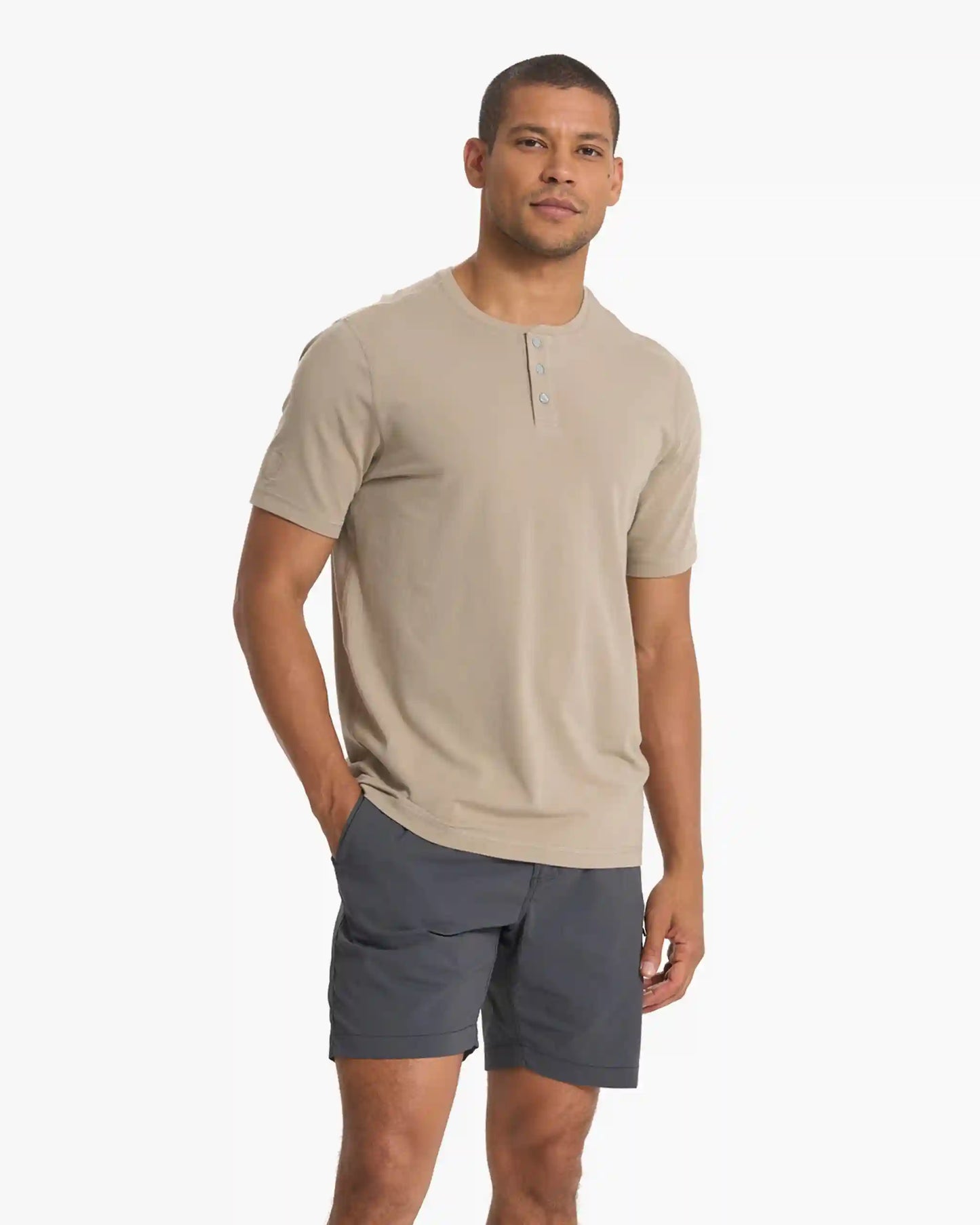 Short Sleeve Tuvalu Henley