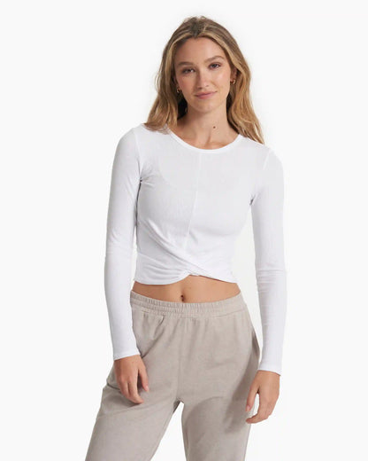 Long Sleeve Cove Twist Tee