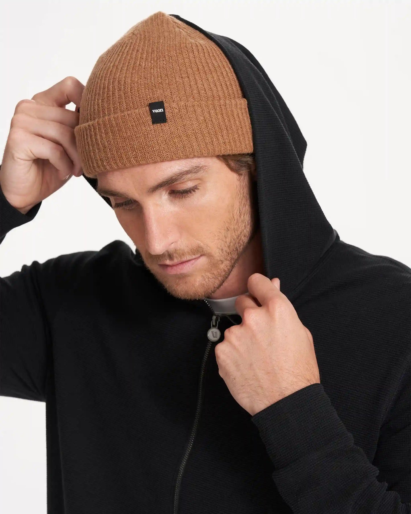 Performance Waffle Zip Hoodie