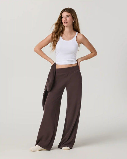 Sedona Midrise Wideleg Sweatpant - Short