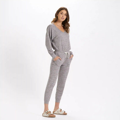 Long-Sleeve Lux Jumpsuit