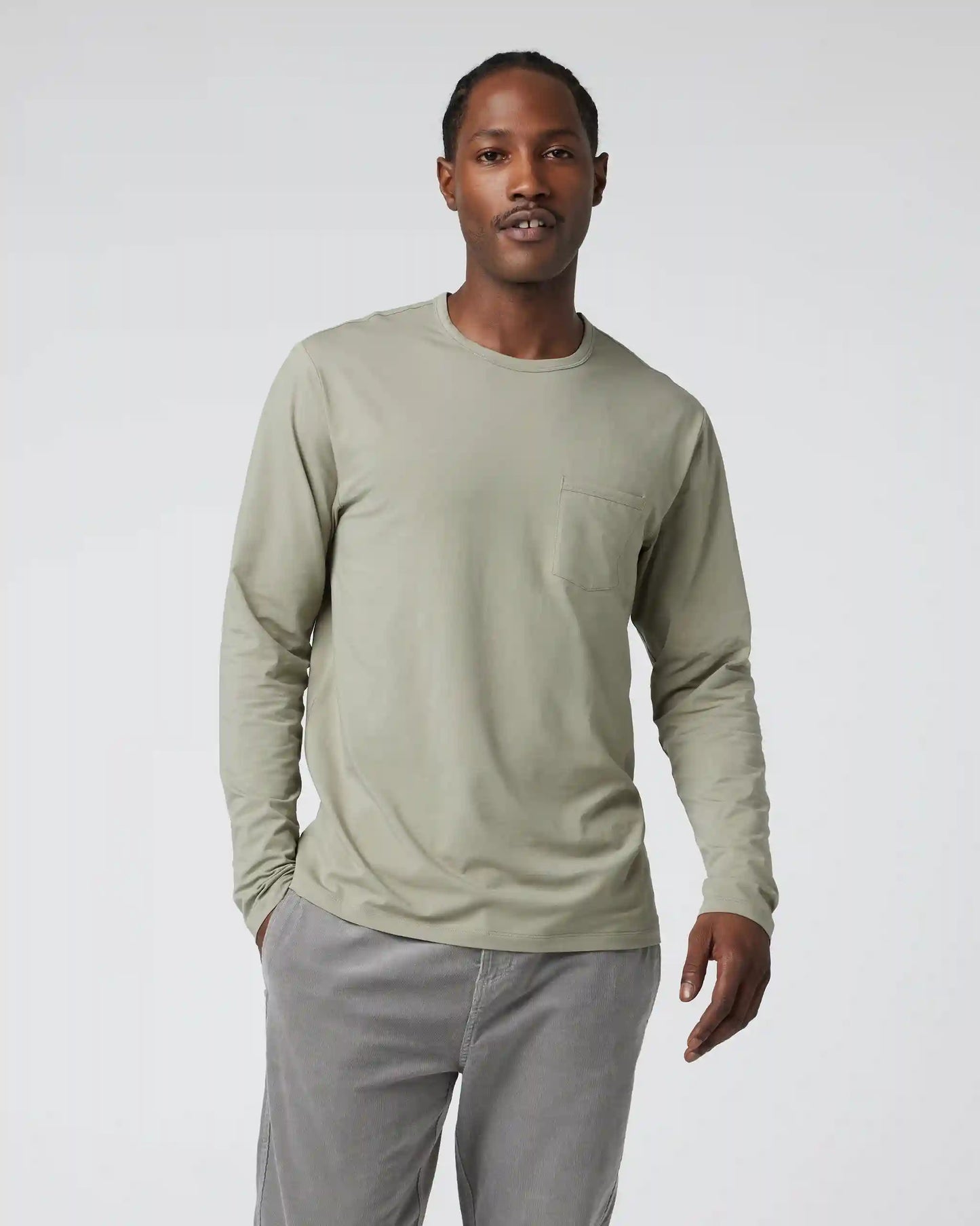 Long Sleeve Men's Feather Tee