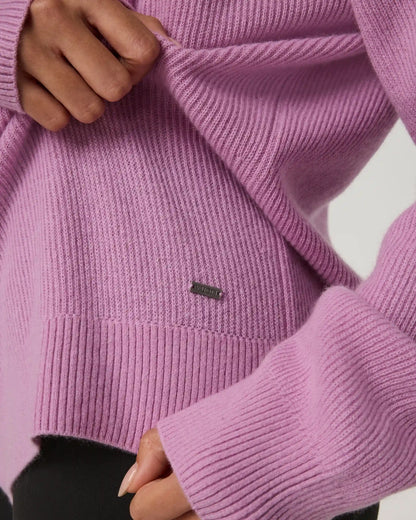 Émilie Cashmere Oversized Rib Crew