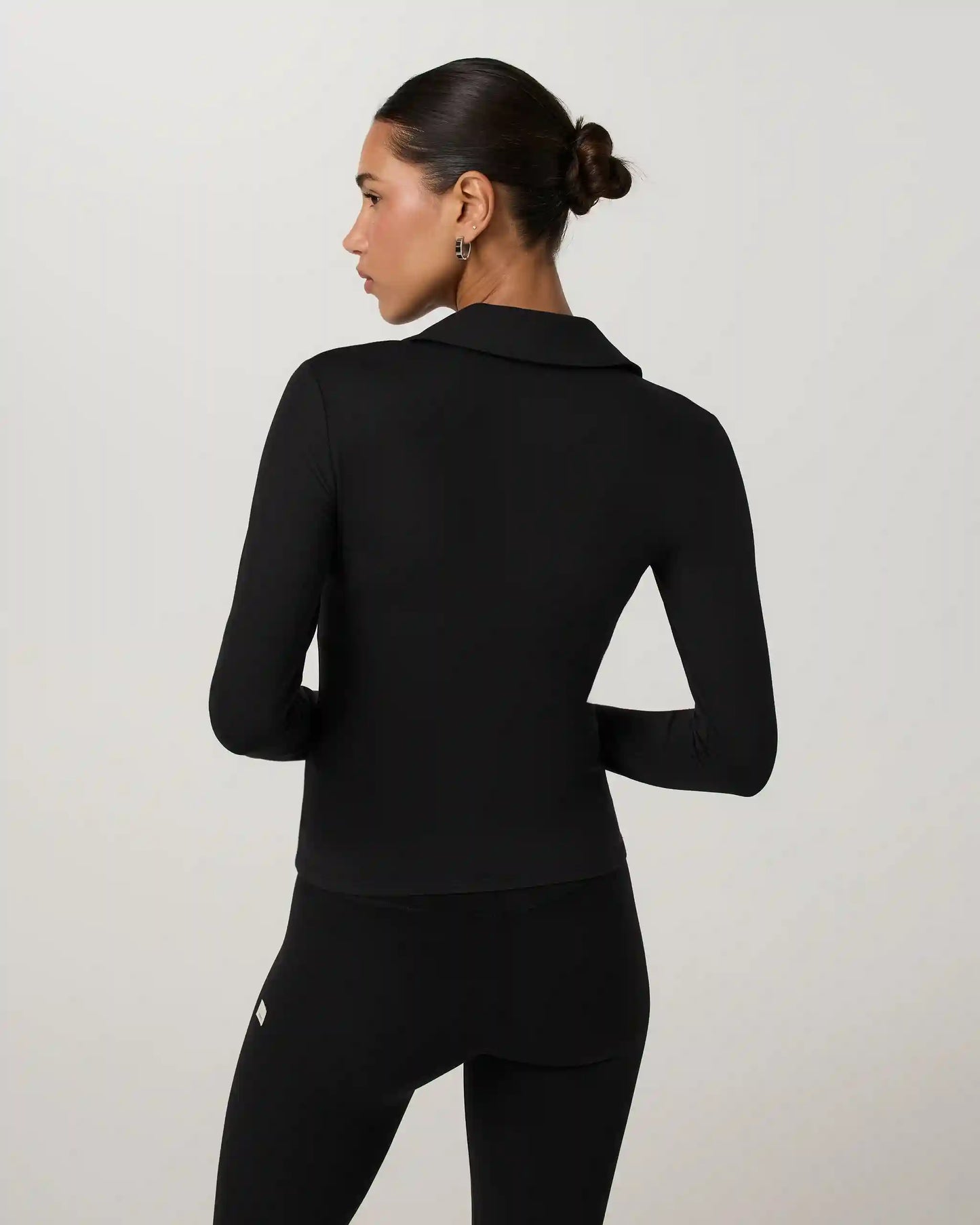 Long Sleeve Halo Double Zip Top