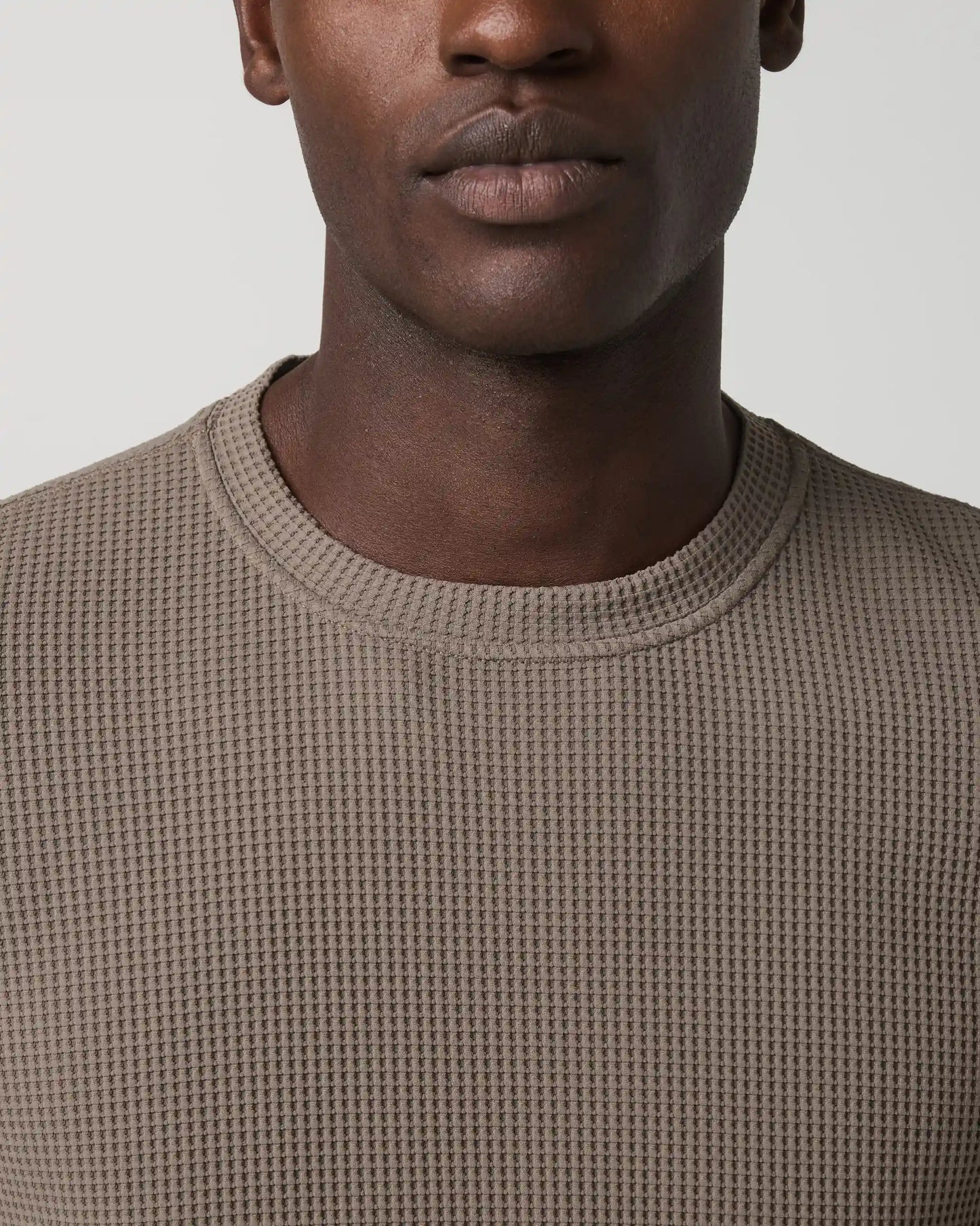 Short Sleeve Lightweight Tech Waffle Tee - Relaxed Fit