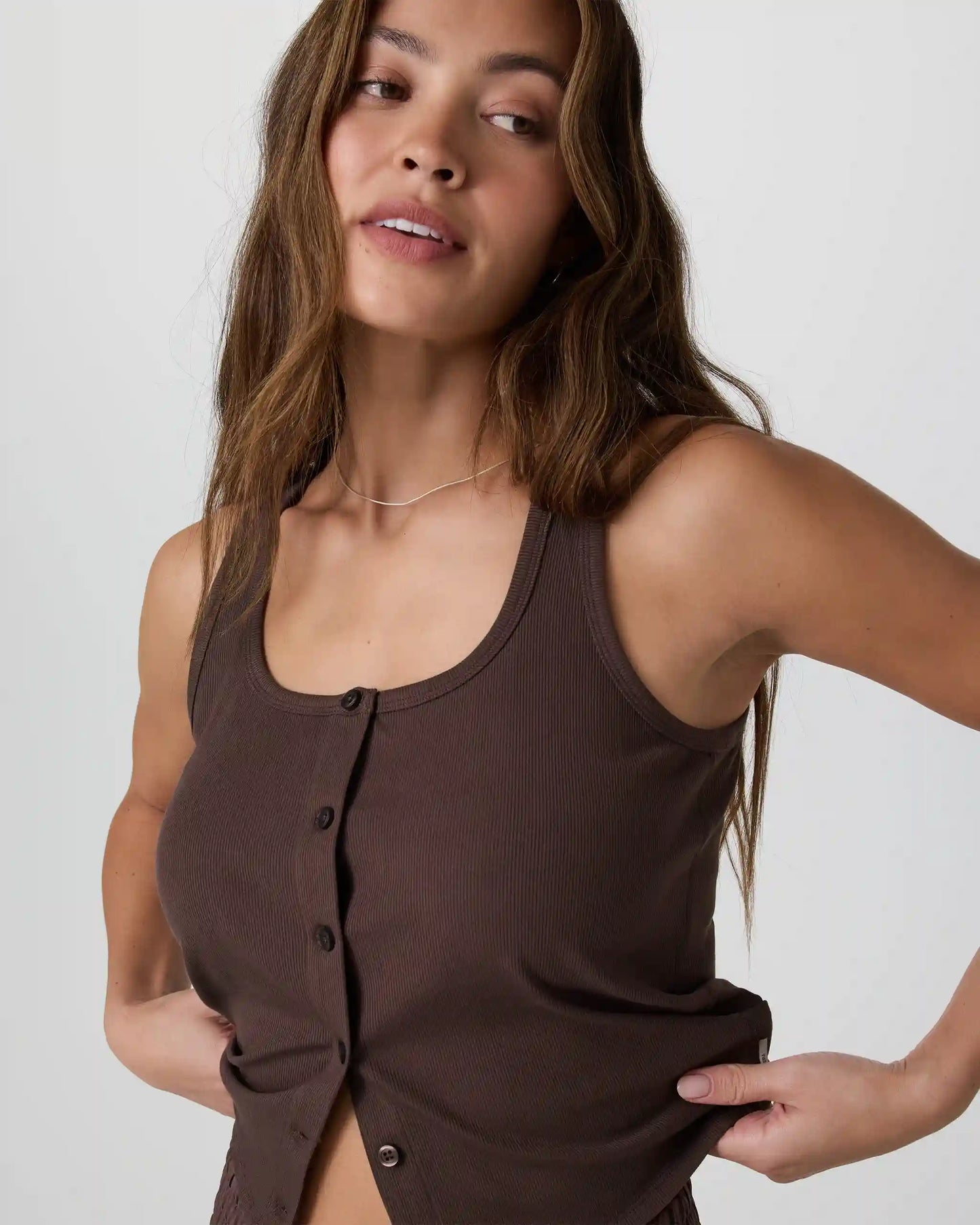 Pose Cardigan Tank
