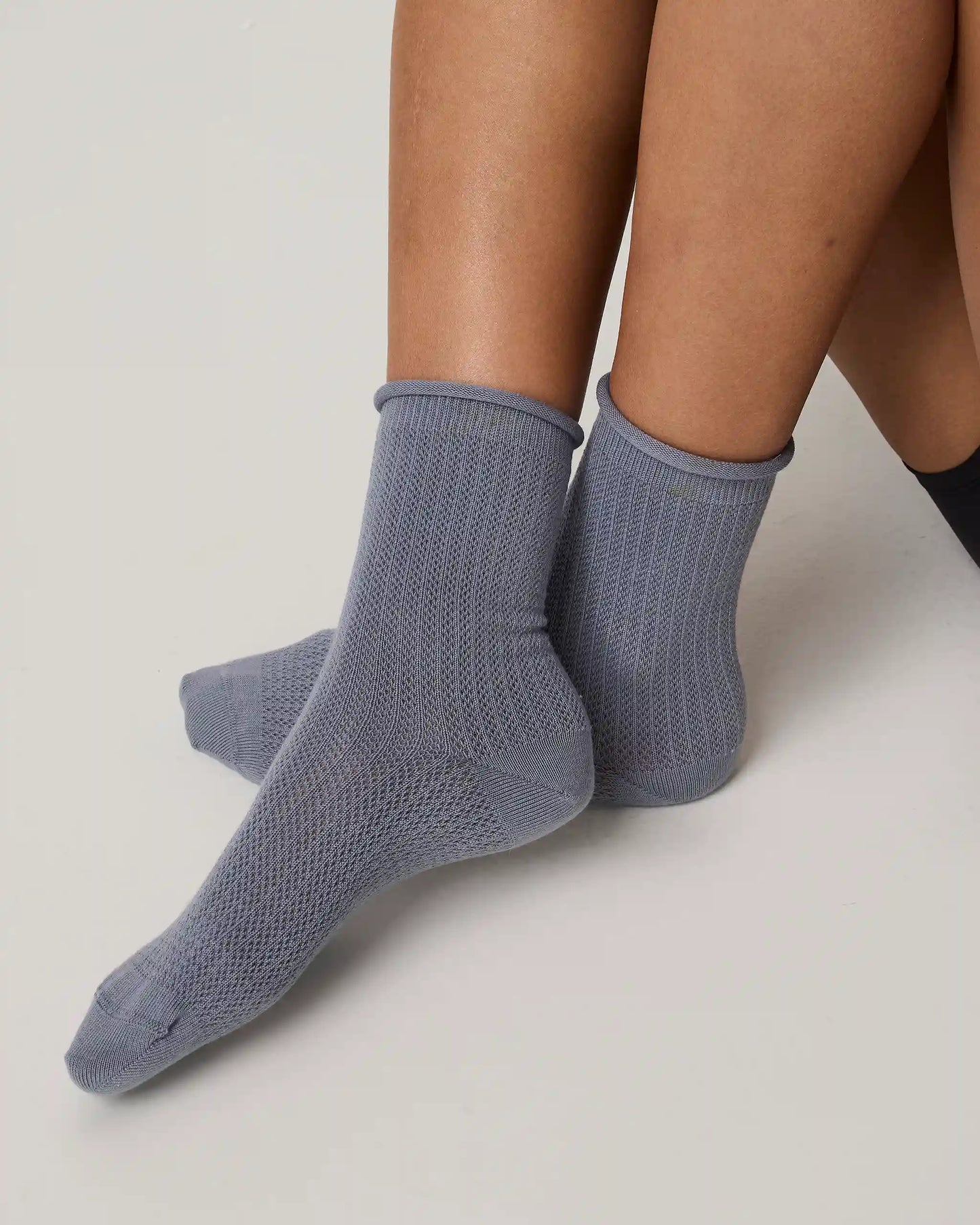 Quarter Crew Pointelle Sock