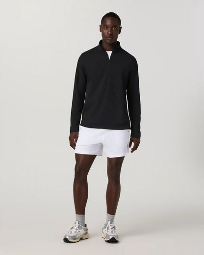Lightweight Tech Waffle Quarter Zip
