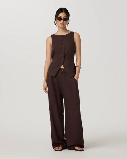 Trestles Twill Button Down Tank