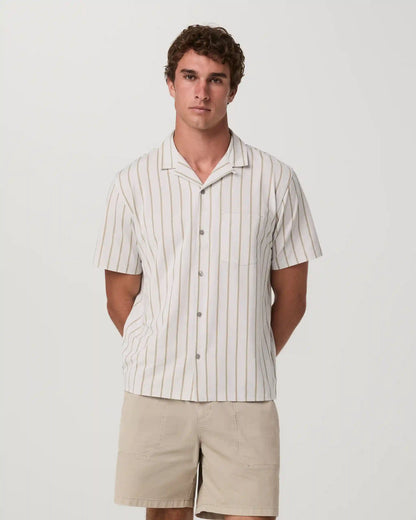 Short Sleeve Bridge Shirt - Camp Collar