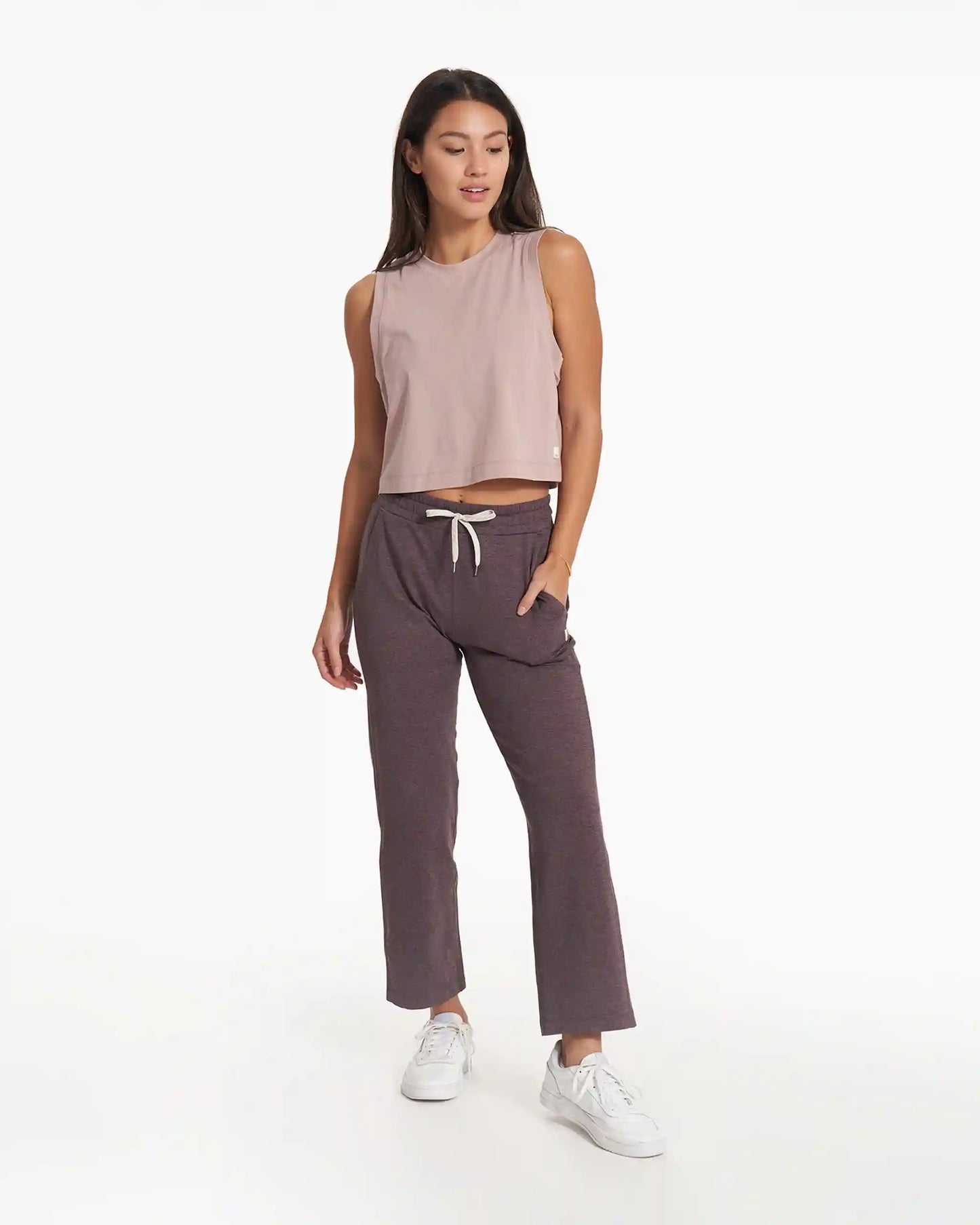Feather Crop Tank