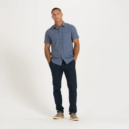 Short-Sleeve Bridge Button Down
