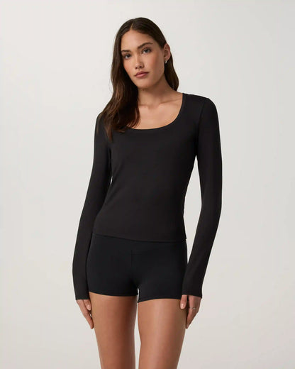 Long Sleeve Halo Essential Scoop