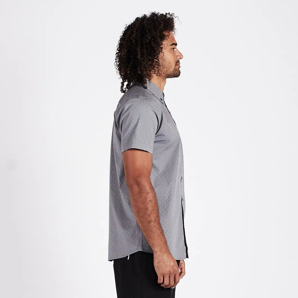Crest Short Sleeve Button-Down