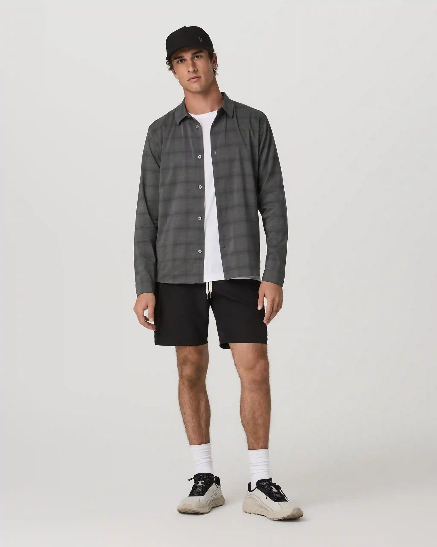 Long Sleeve Plaid Button Down Shirt