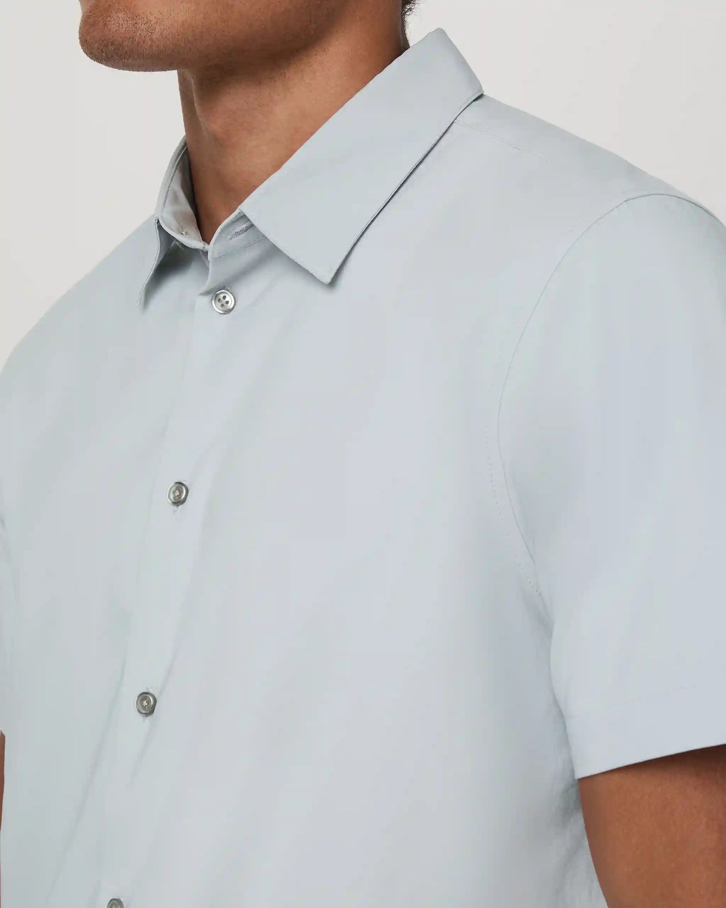 Short Sleeve Manhattan Button Down